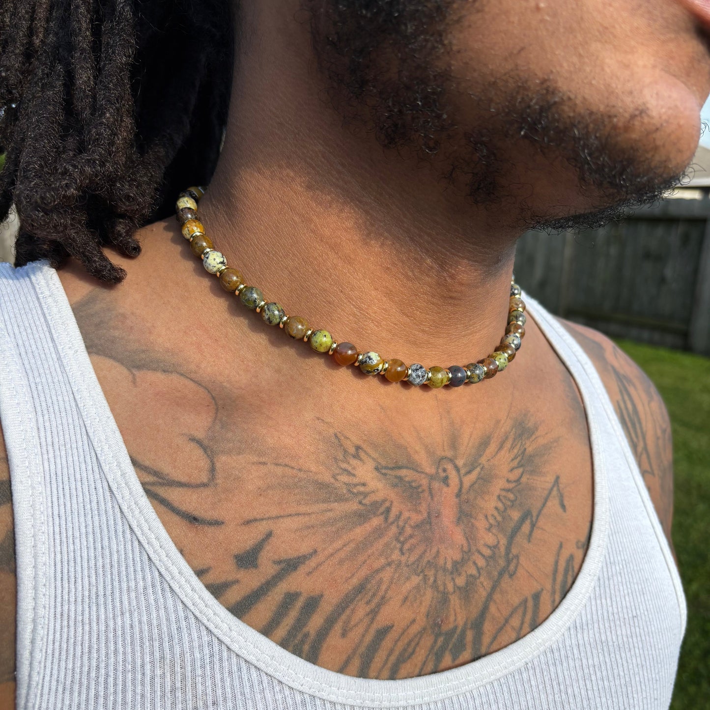 Green Opal Necklace
