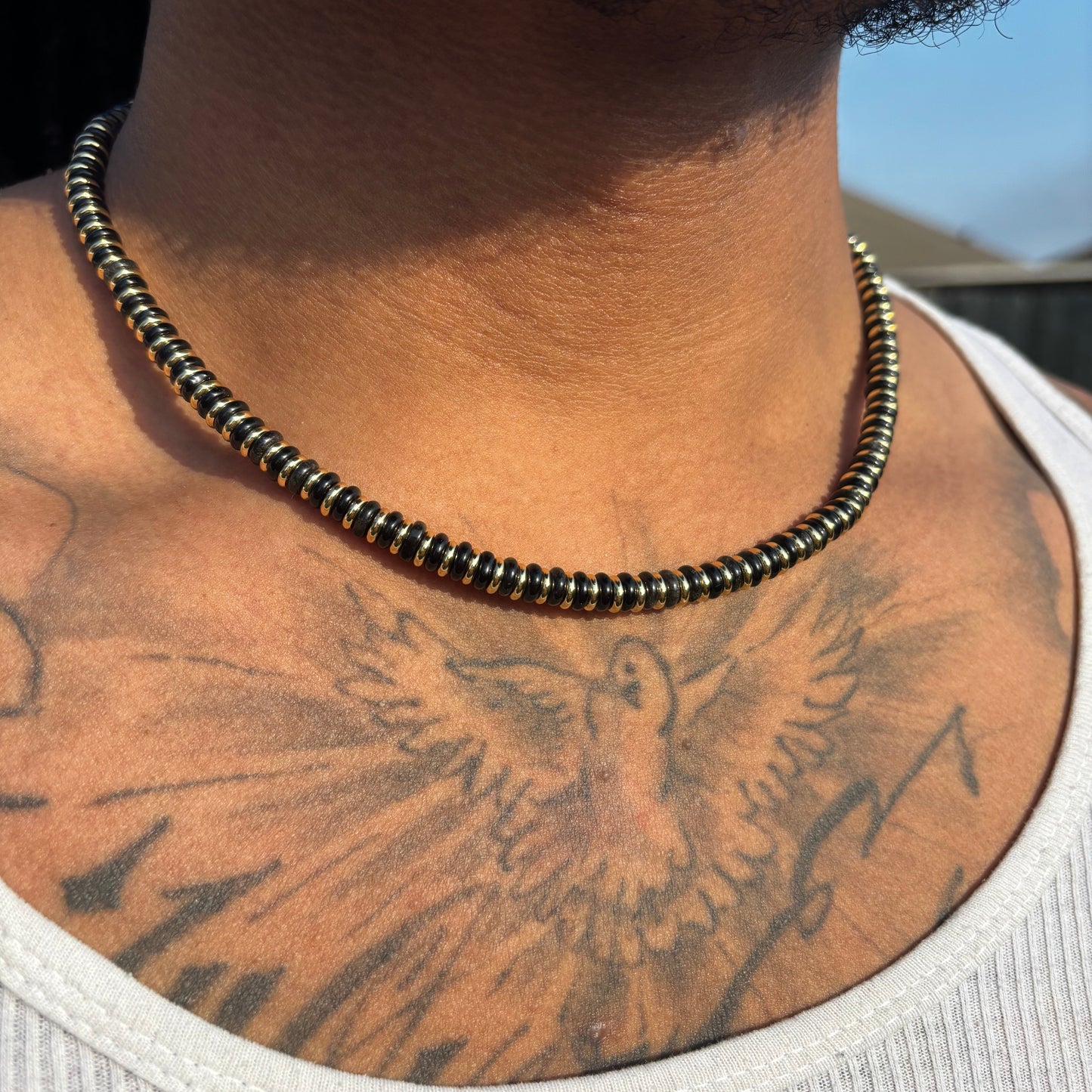 Silversheen Obsidian Necklace