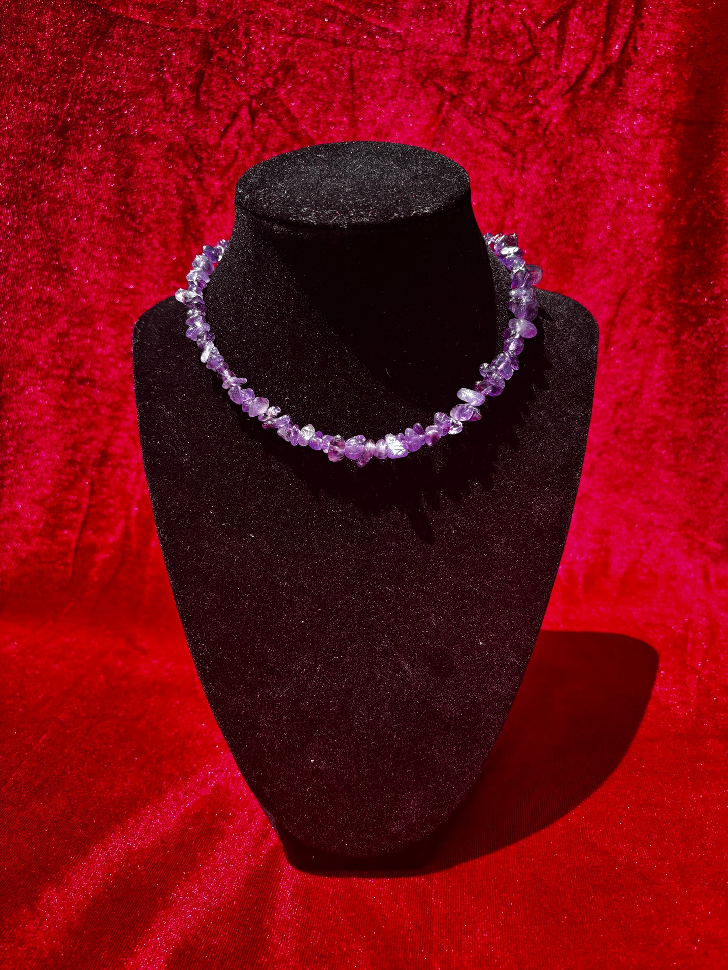 Amethyst Chip Necklace