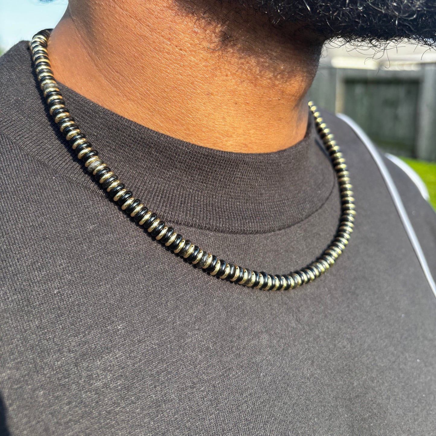Silversheen Obsidian Necklace
