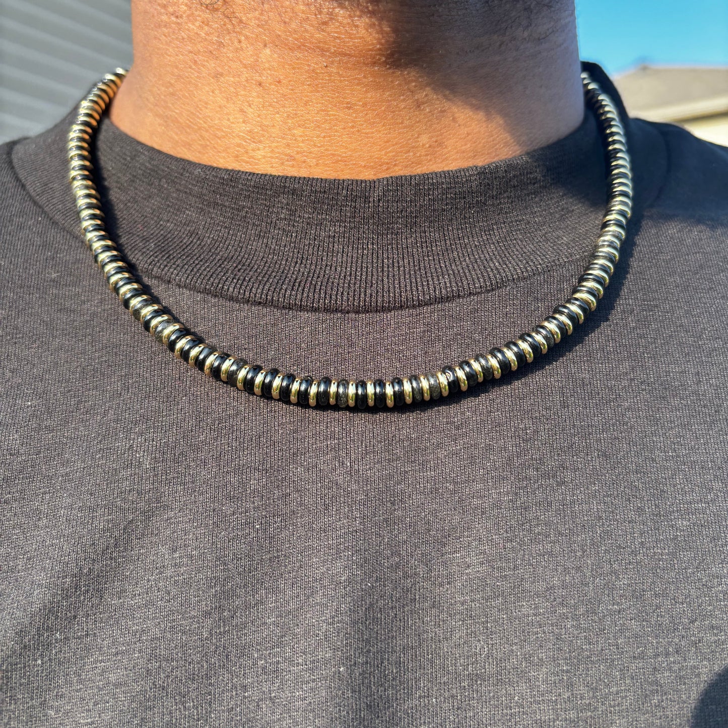 Silversheen Obsidian Necklace