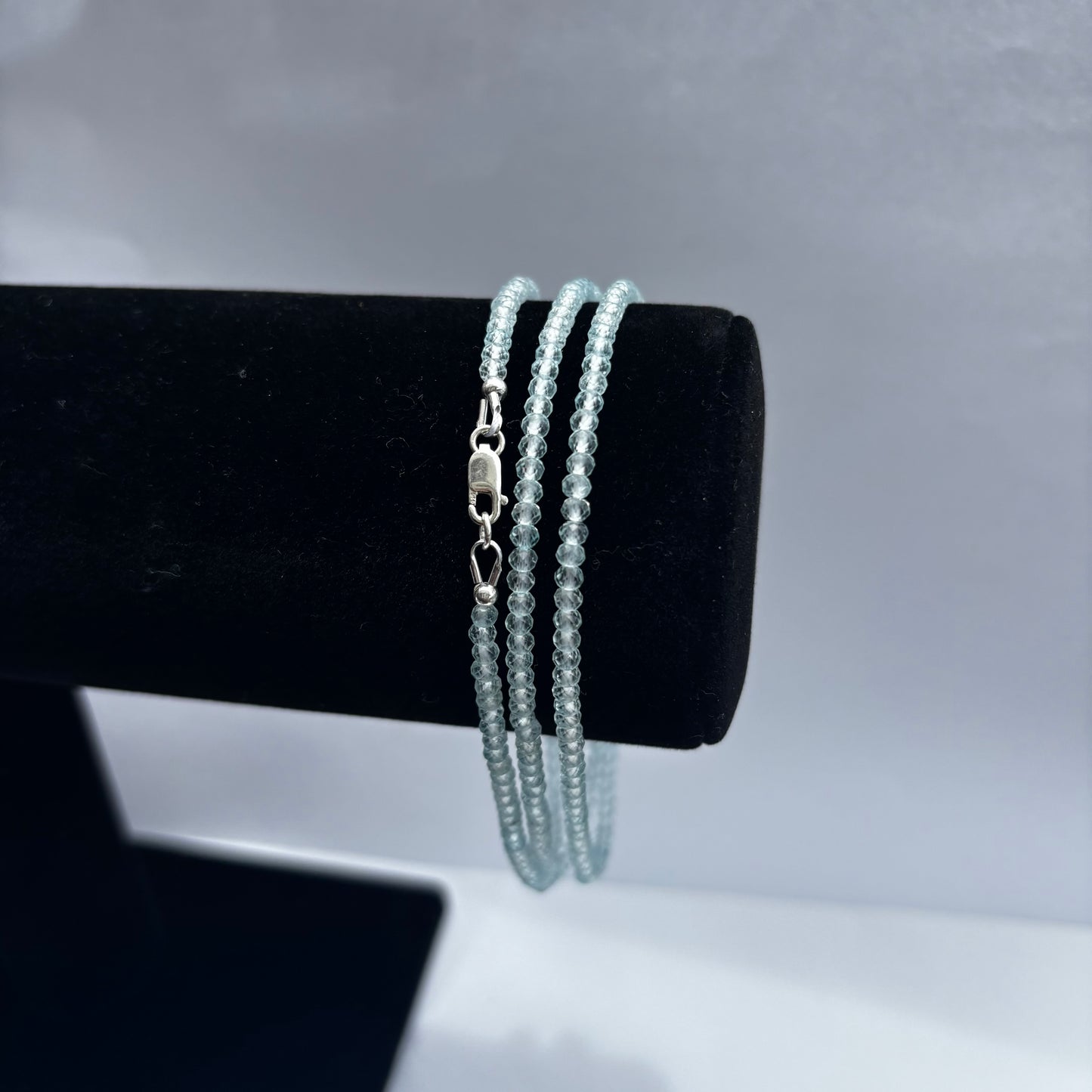 Blue Topaz Gemstone Waist Beads