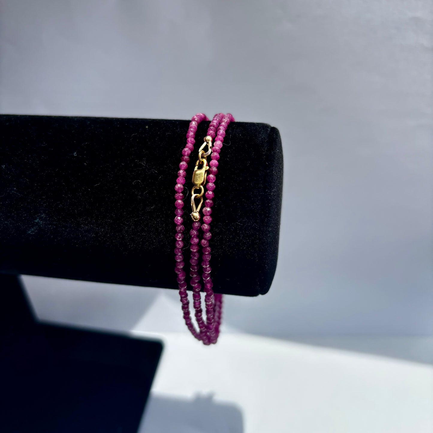 Red Ruby Gemstone Waist Beads
