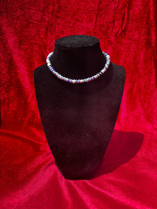 Sodalite Heishi Necklace